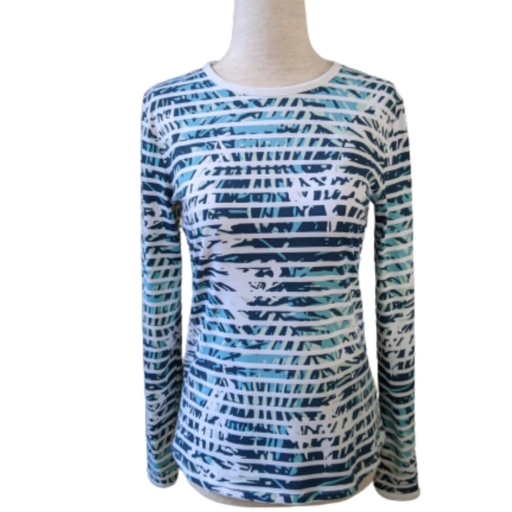 Hang Ten Women's Long Sleeve Rash Guard Sz XS